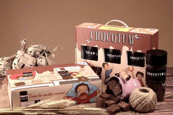 chocotum package design